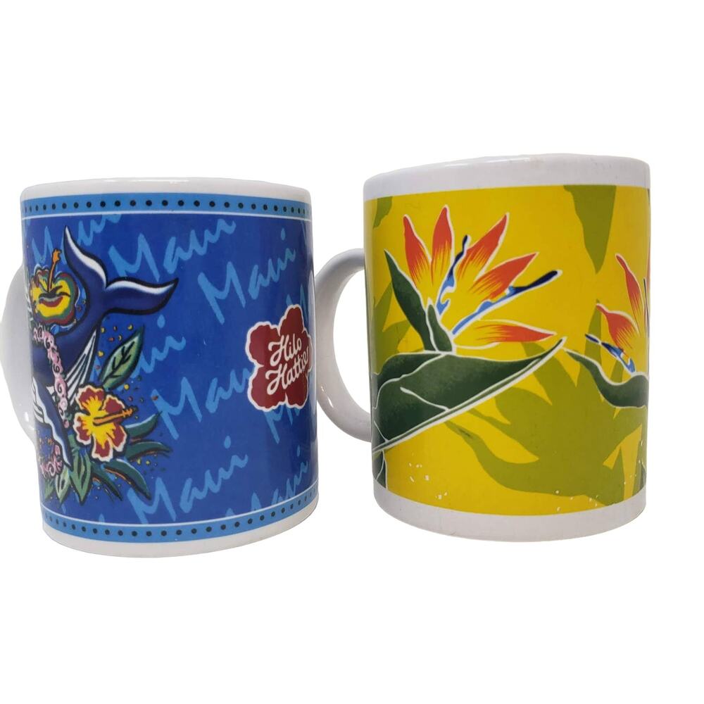Hilo Hattie's Ceramic Mugs Cups